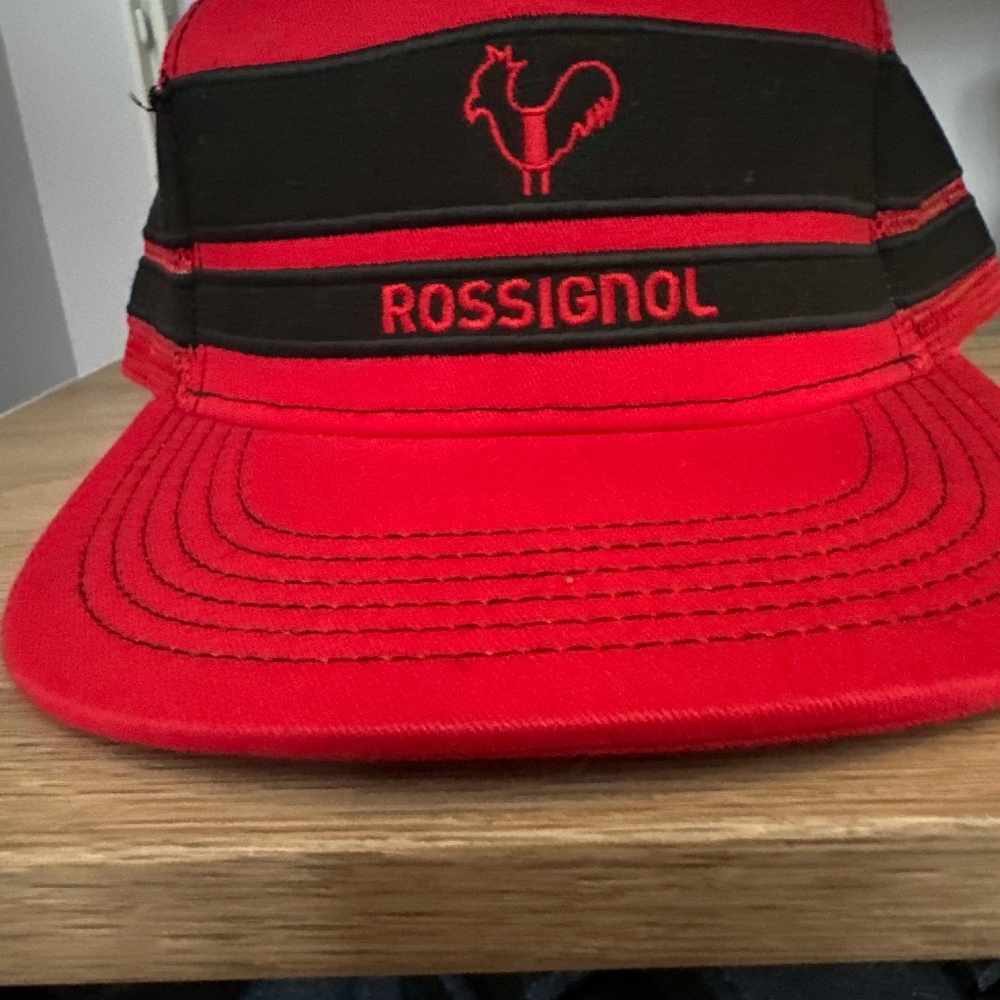 Rossignol Hat Snapback Mesh Outdoor Snowboard Mountain Ski Trucker Cap